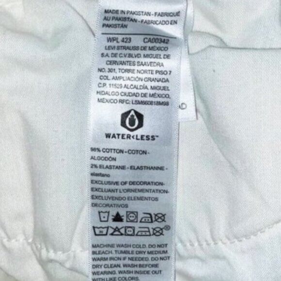 Levi’s Signature Heritage High Rise Loose Crop Jeans Women’s Size 4 / W27 NWT - Picture 7 of 9